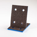 Uneeda EKASILK PLUS 5mm Sponge 3"x 4" Ultra Fine (600-700 Grit Finish) 4 Holes Hook & Loop Sanding Pad P-106038